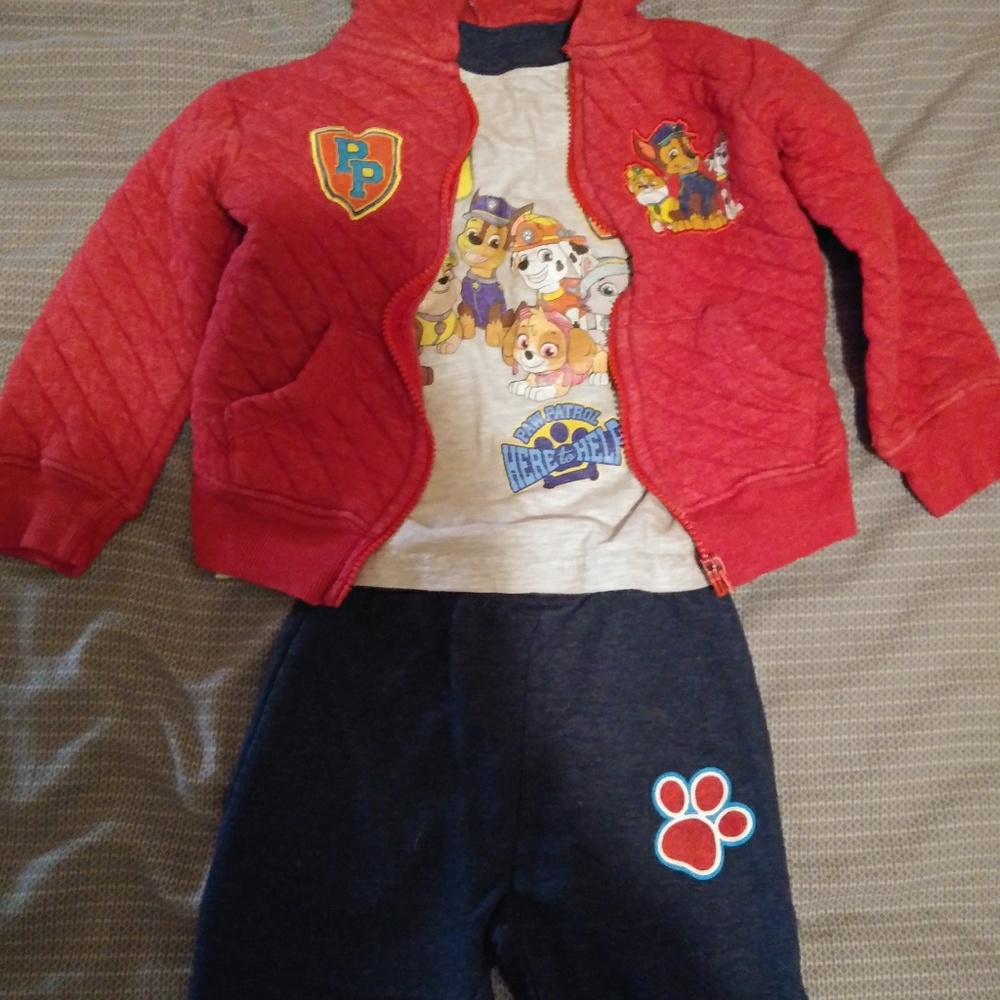 3 Piece Paw Patrol Outfit! *! 3T!*!